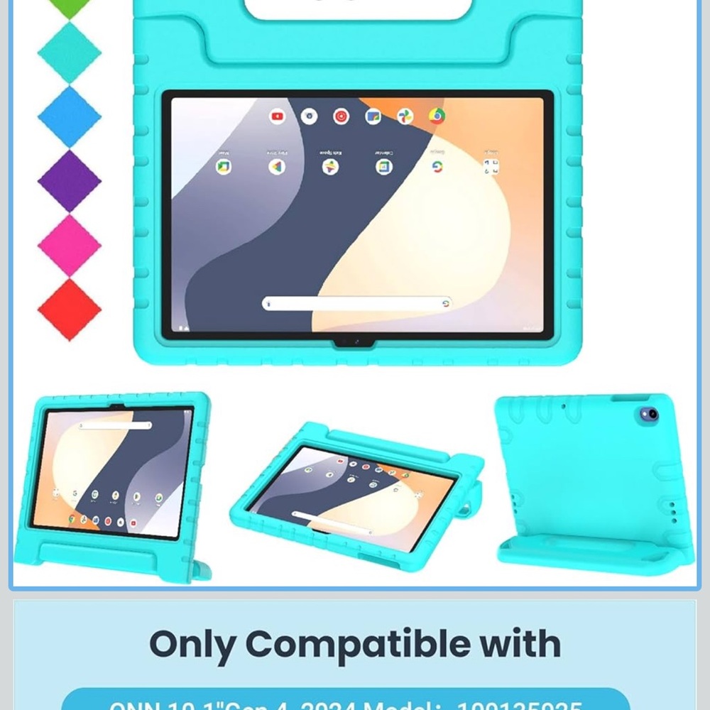 On Running Aqua Tablet Case for 10.1-inch Devices